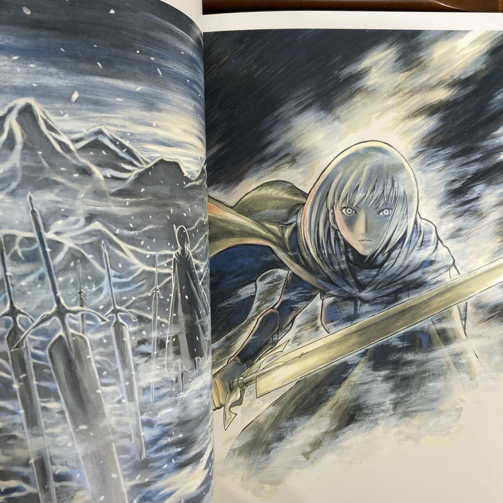 CLAYMORE Art Book Memorabilia Norihiro Yagi Illustration