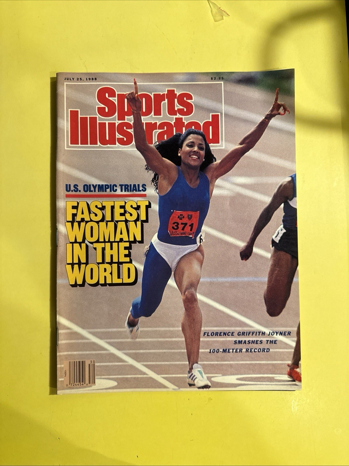Sports Illustrated Magazine July 25, 1988 Fastest Woman in the world