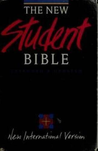 The New Student Bible – New International Version – Paperback – GOOD