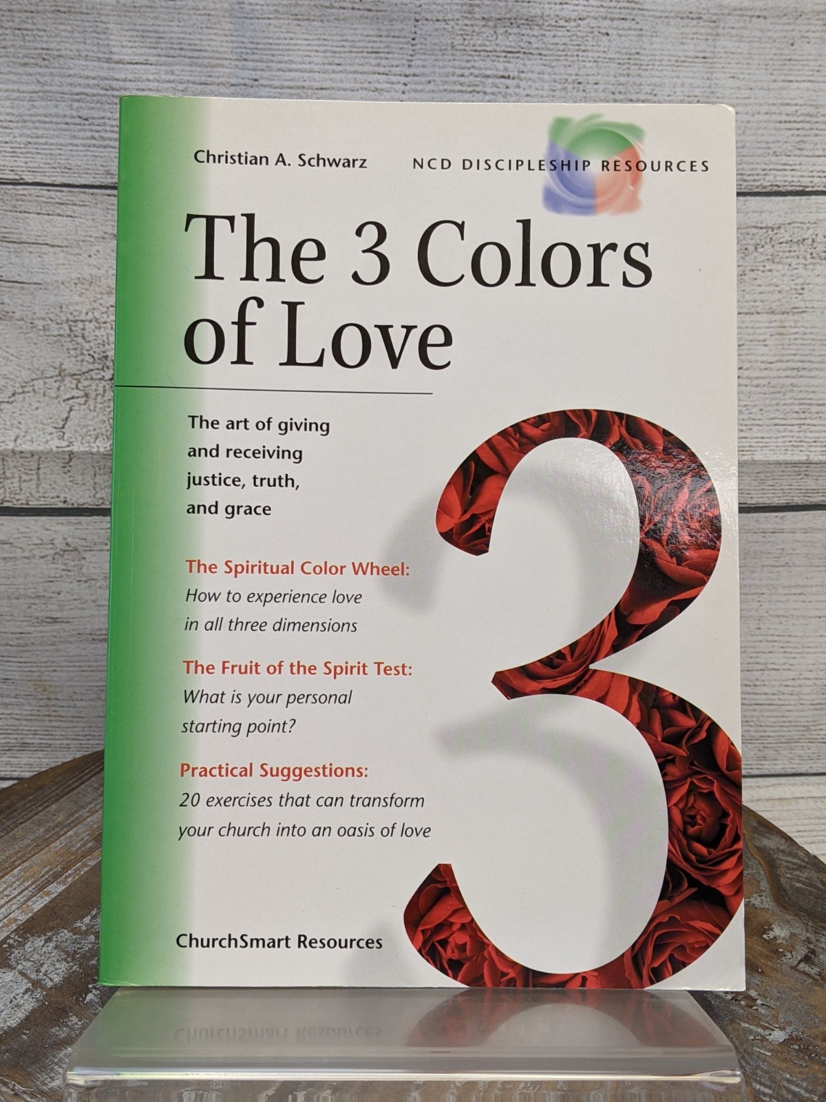 Christian Schwarz NCD Lot of 3 Paperback Books The 3 Colors & Color Your World