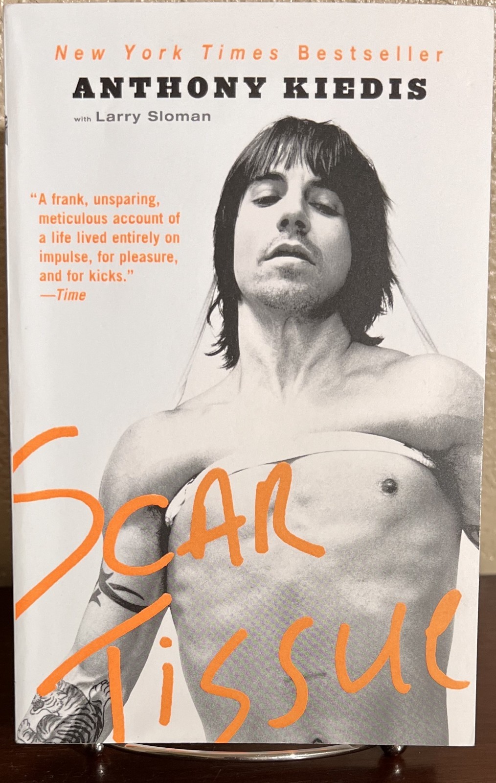 SCAR TISSUE by Anthony Kiedis (2005, Trade Paperback) Later Printing
