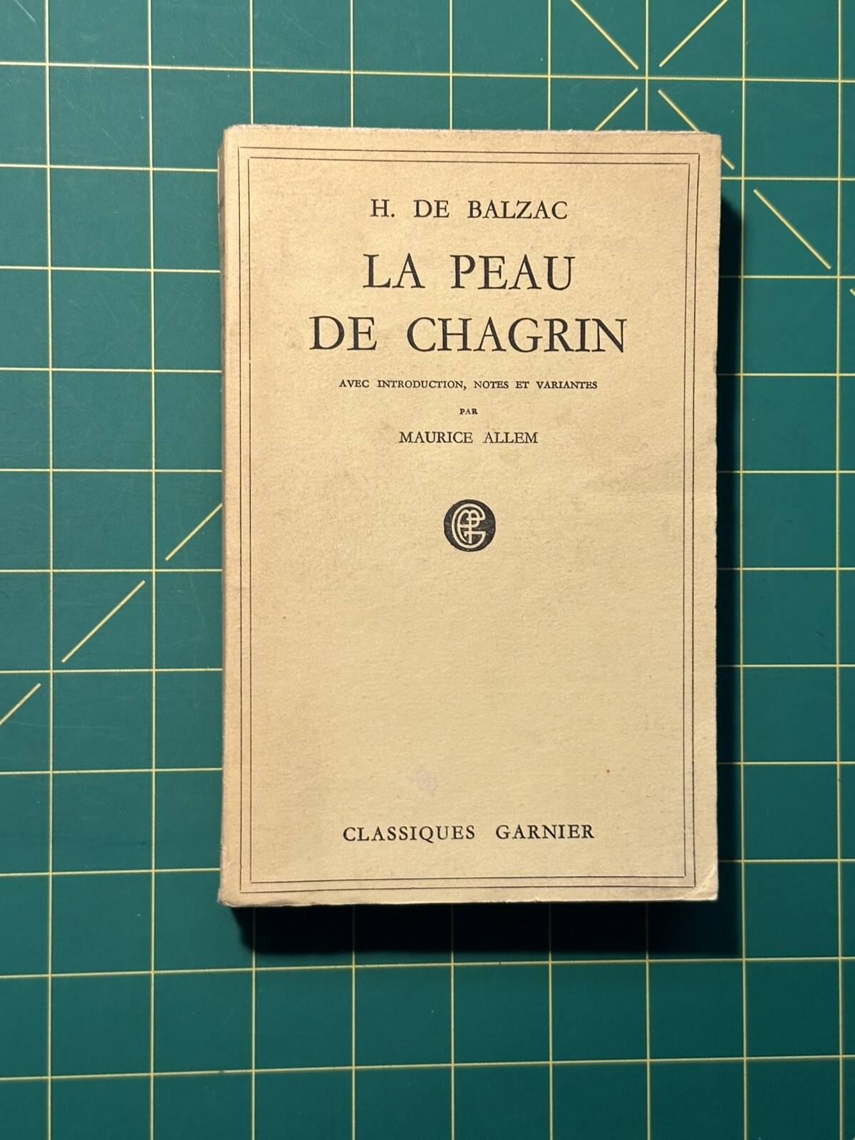 La Peau De Chagrin par Honore de Balzac