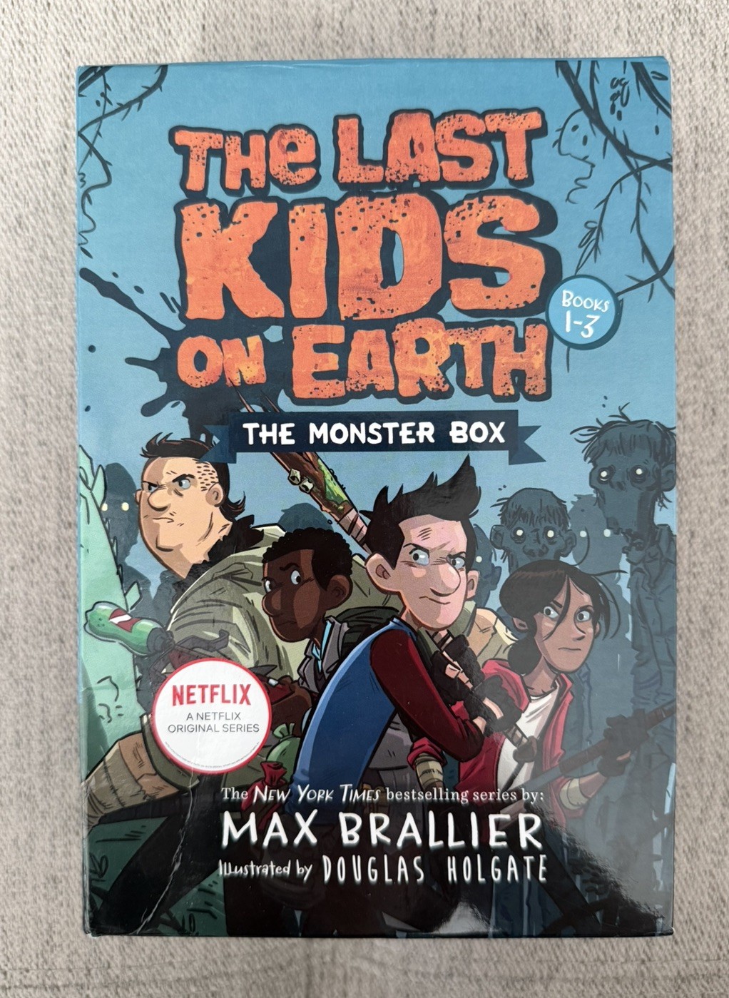 THE LAST KIDS ON EARTH: THE MONSTER BOX SET (Books 1-3) by Max Brallier – HC