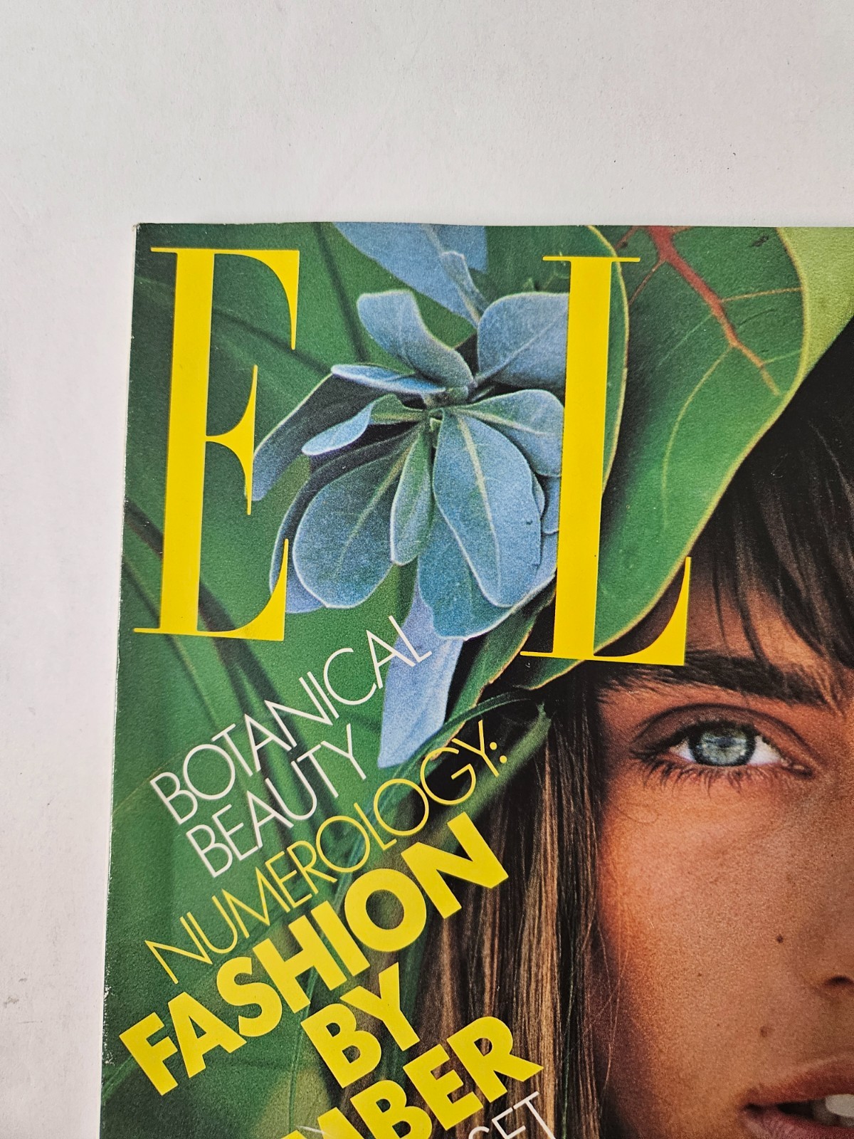 ELLE Magazine August 1987 – No Label Fashion by Number Jacquline Bisset