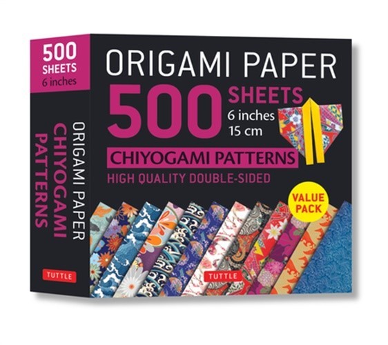 Origami Paper 500 Sheets Chiyogami Patterns 6″ 15cm: Tuttle Origami Paper: High-
