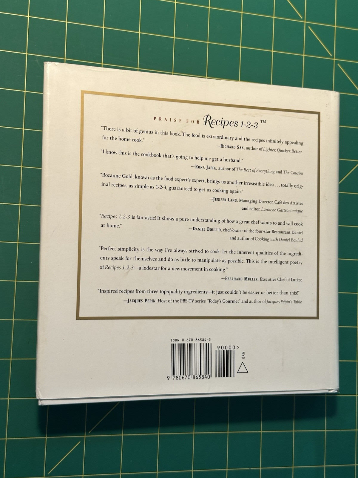 Recipes 1-2-3 by Rozanne Gold