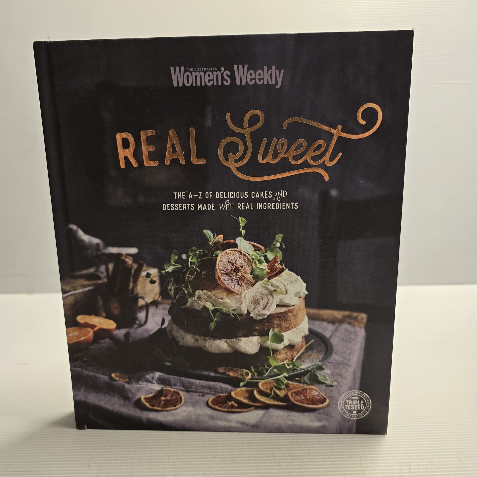 The Australian Women’s Weekly Real Sweet Cookbook Hardcover Desserts Cakes