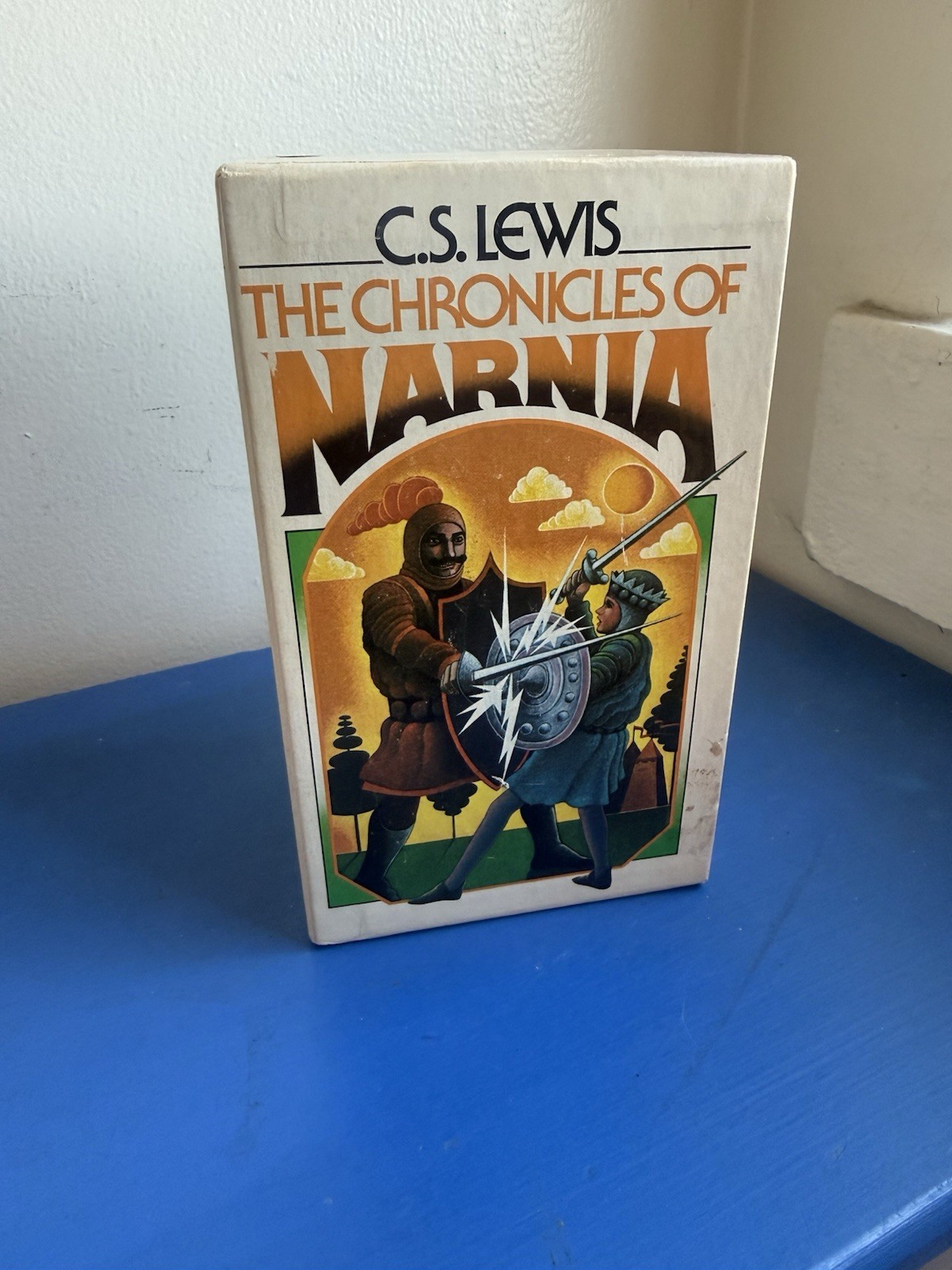Vintage C. S. Lewis The Chronicles of Narnia Box Set Collier
