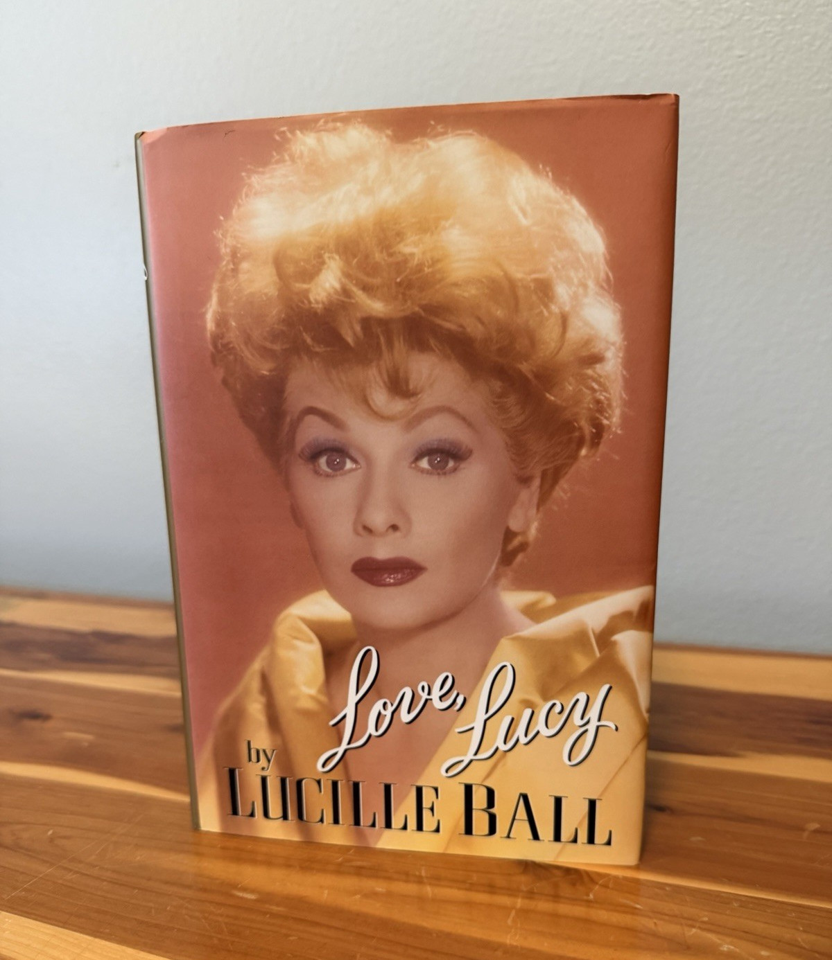 Lucille Ball Love, Lucy Hardcover w/ Dust Jacket, Putnam Autobiography