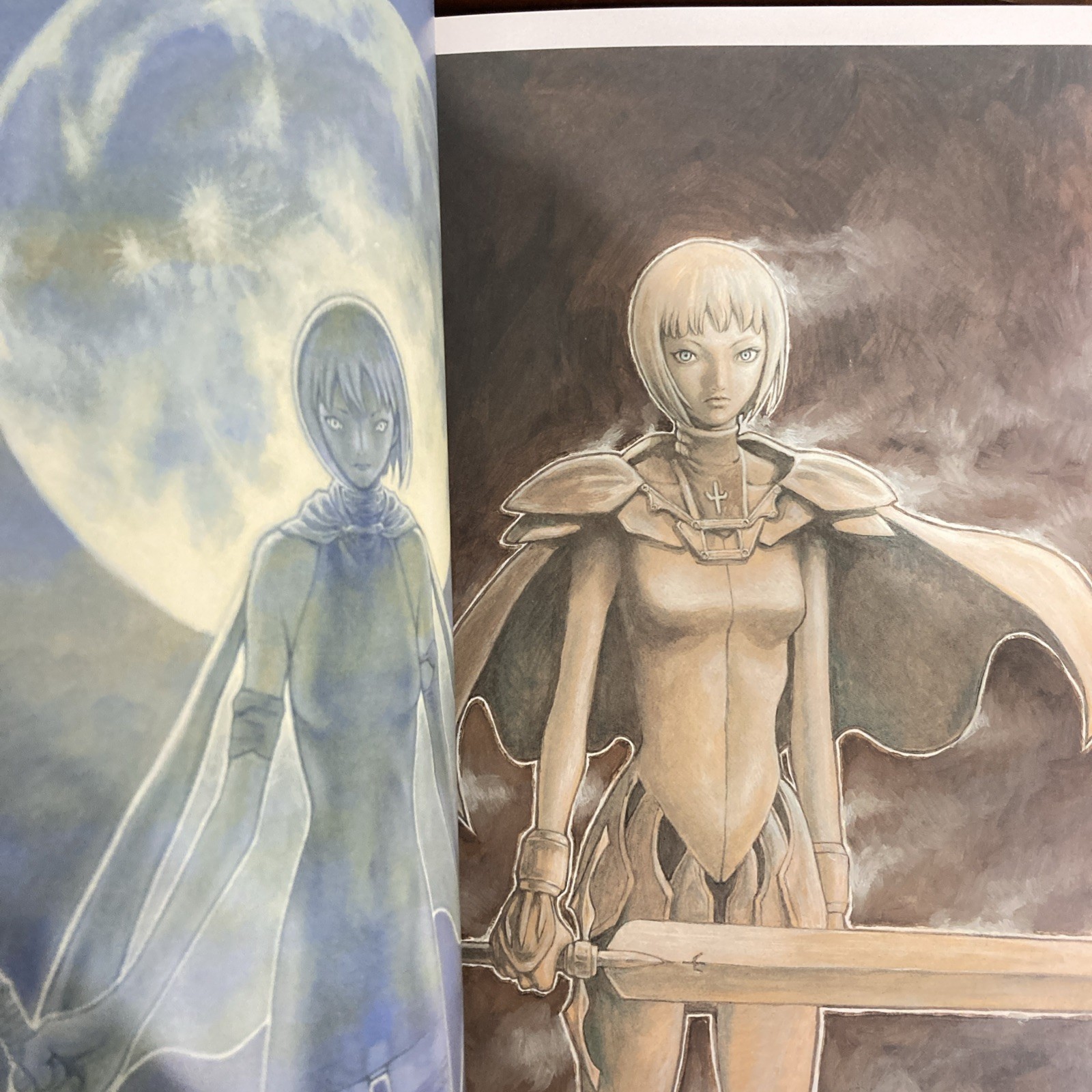 CLAYMORE Art Book Memorabilia Norihiro Yagi Illustration