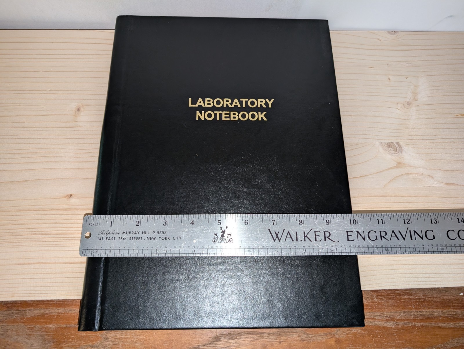 Two (2) EUREKA LAB BOOK Inc. LABORATORY NOTEBOOK 152 PAGES ~10″ X 13.25″ NOS