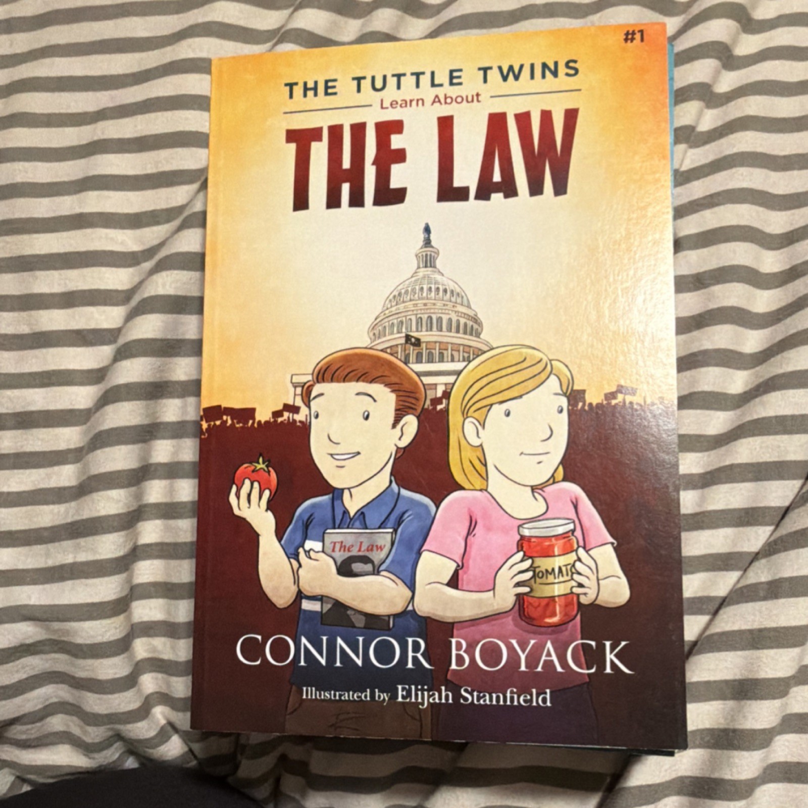 The Tuttle Twins Learn About The Law Connor Boyack 2014 Paperback Illustrated