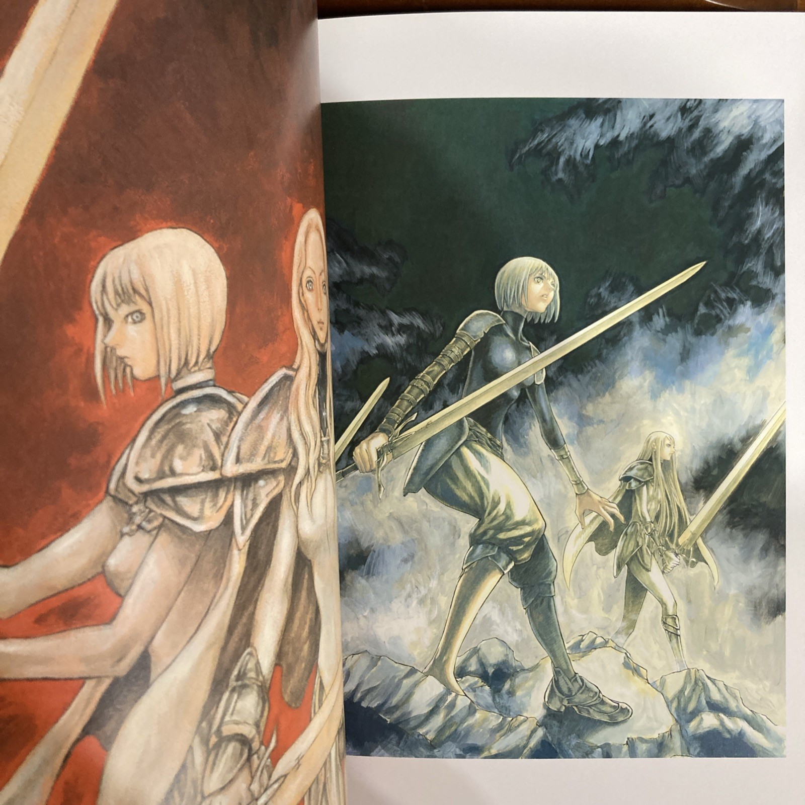 CLAYMORE Art Book Memorabilia Norihiro Yagi Illustration