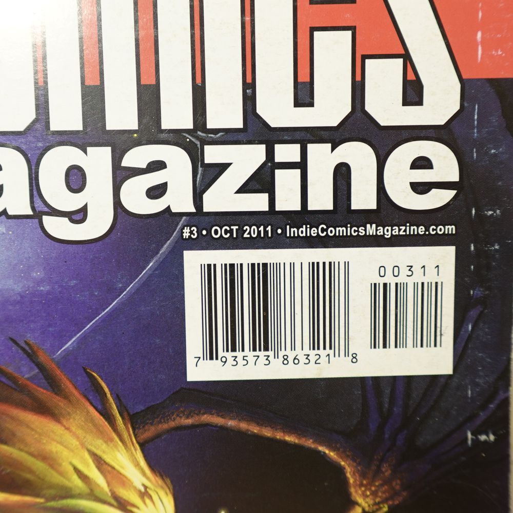 Indie Comic Books Comics magazines 2011 Volumes 1, 2 & 3 anthology Set Of 3