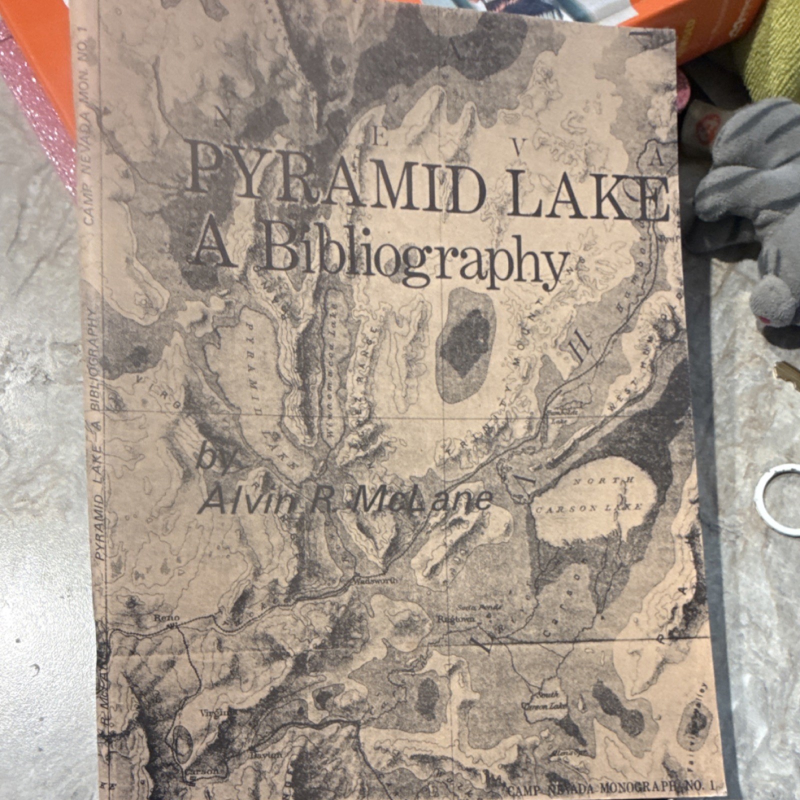 Pyramid Lake: A Bibliography by Alvin R. McAane PB Camp Nevada Monograph No. 1