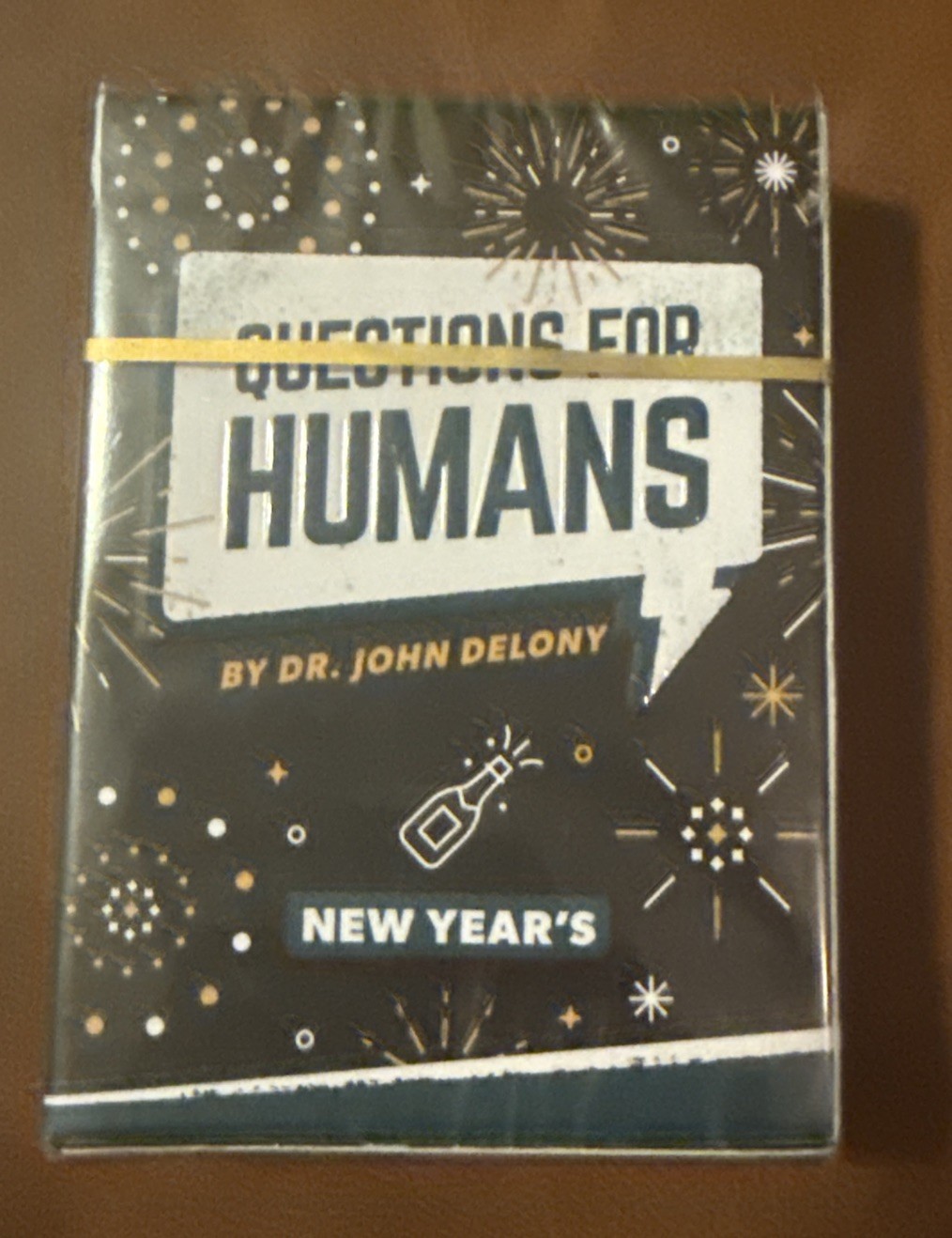 Questions for Humans: New Year’s by John Delony (2022, Cards,Flash Cards)