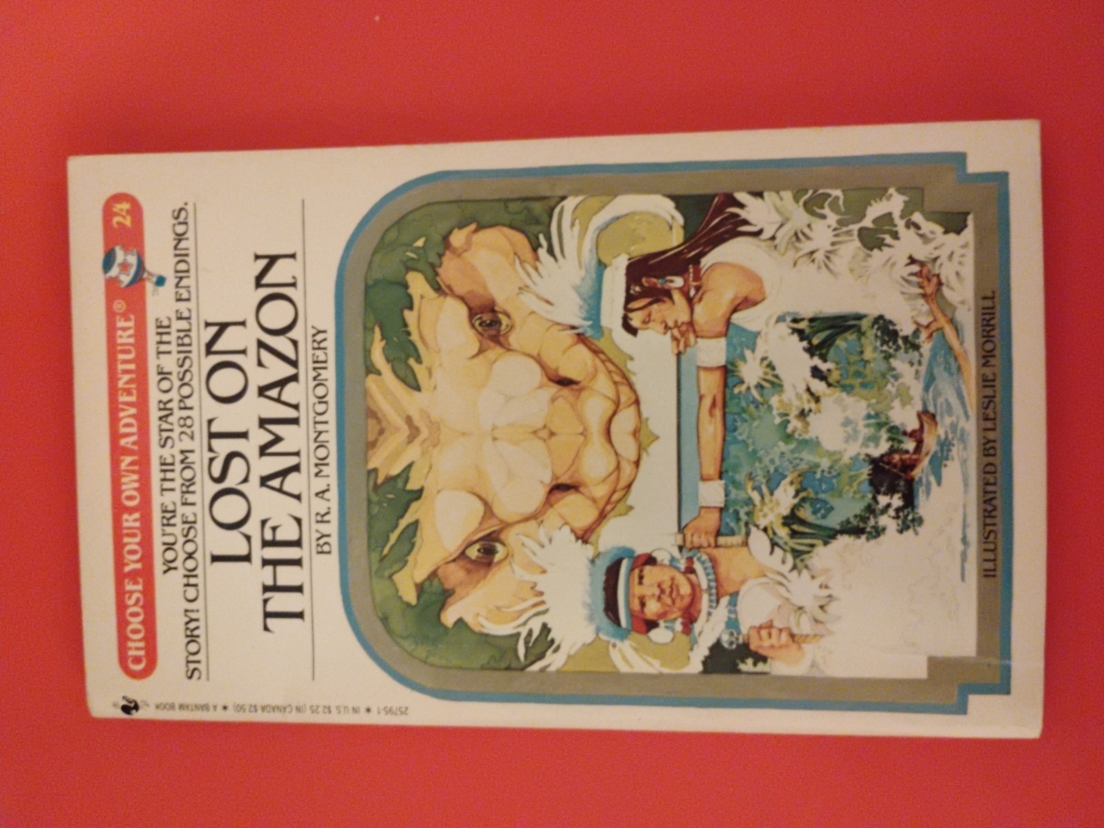 Lost on the Amazon by R. A. Montgomery (1983 Original Choose Your Own Adventure
