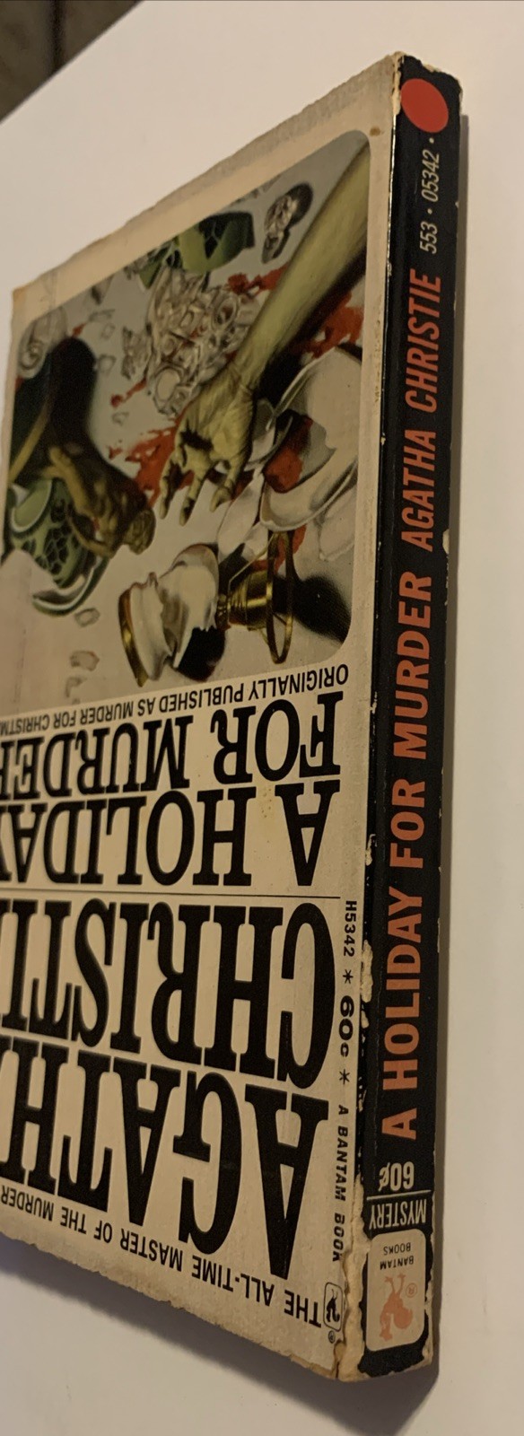 A Holiday For Murder (Agatha Christie, Bantam Books, Poirot, 1969, US)