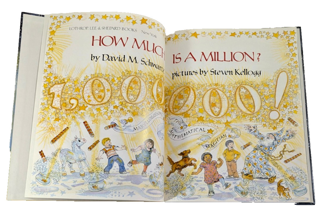 How Much Is a Million?: A – Hardback By Schwartz, David M. – Excellent