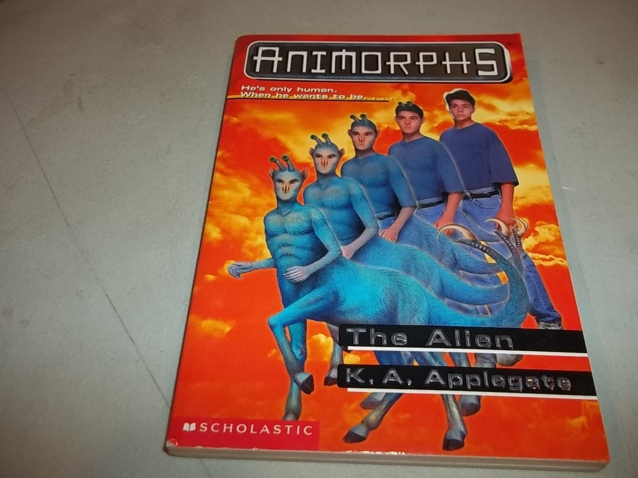 The Alien (Animorphs #8) Applegate, K A paperback Good