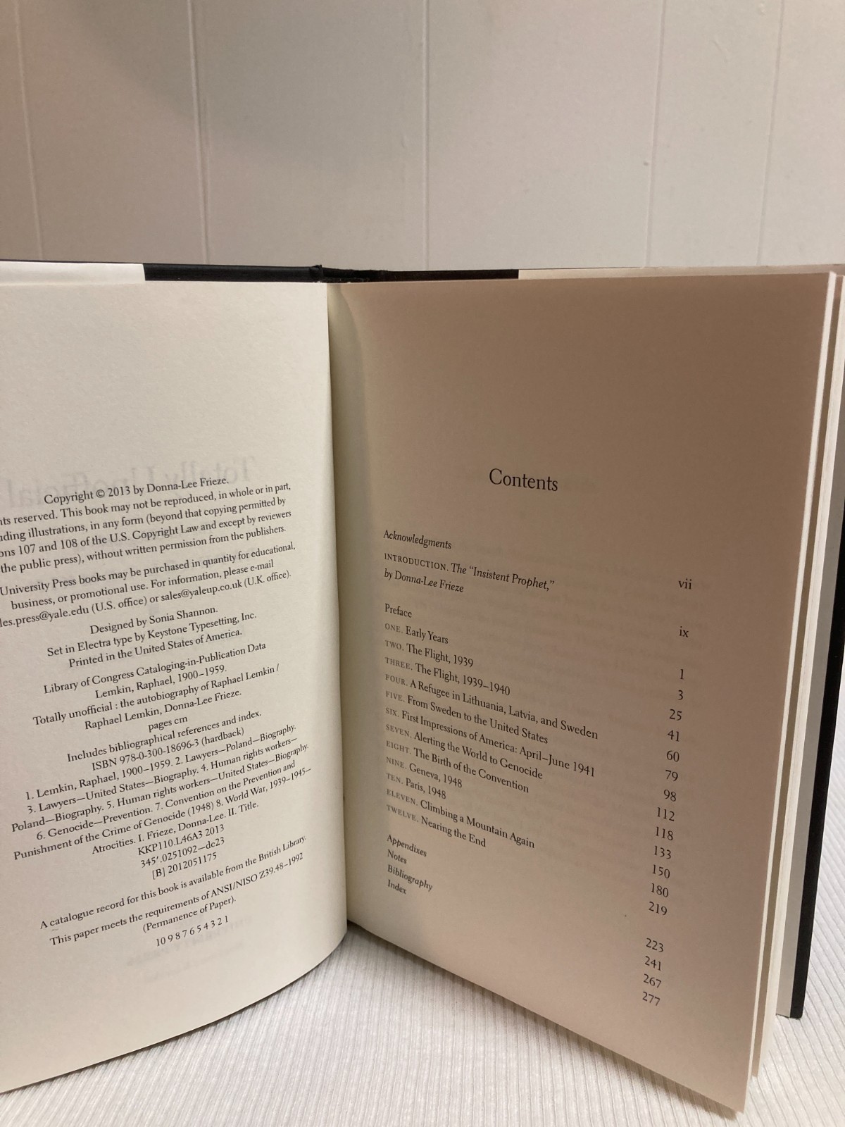 Totally Unofficial : The Autobiography of Raphael Lemkin (HCDJ, 2013, VG)