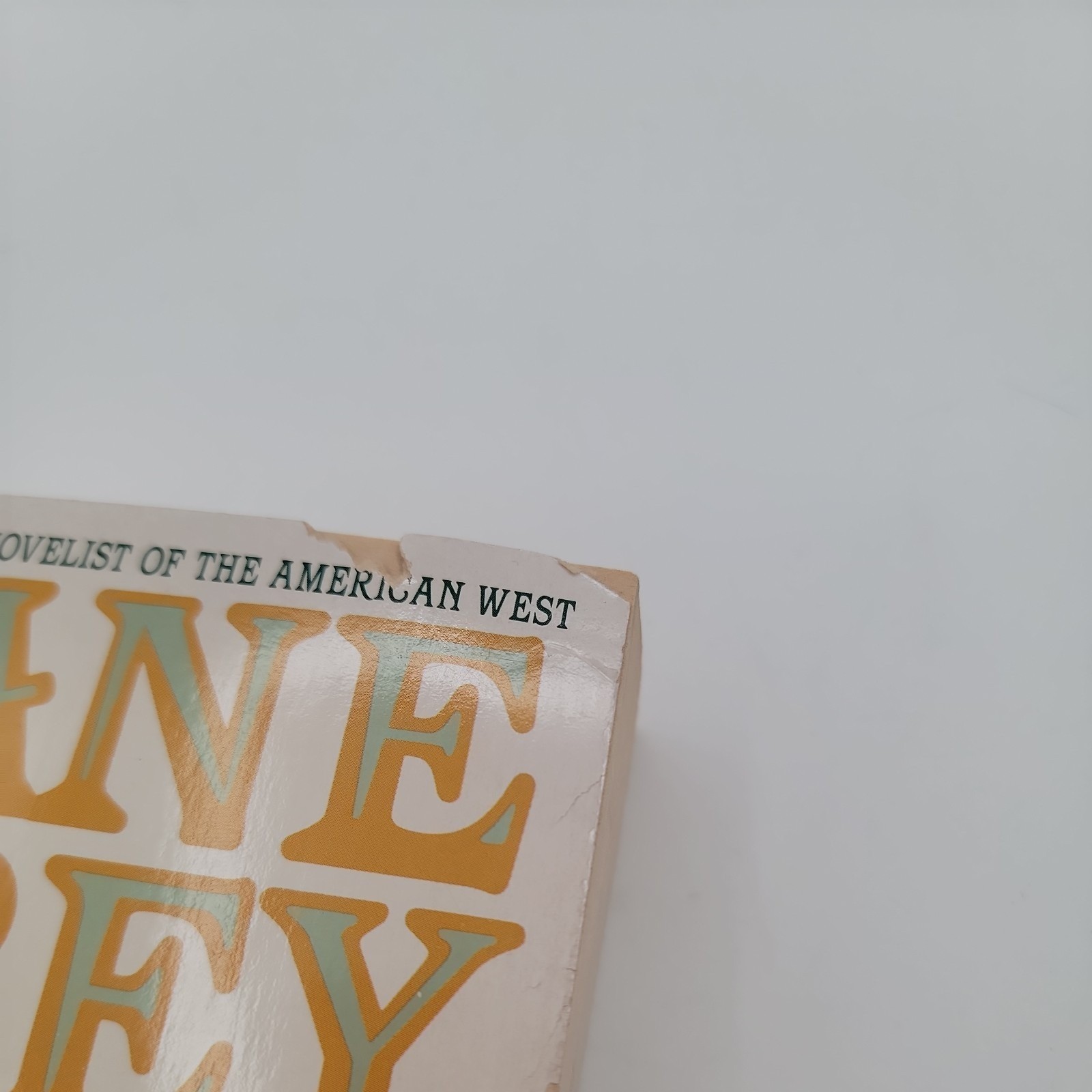 Zane Grey Western Paperback Book Lot of 7 Vintage Frontier Adventure Good