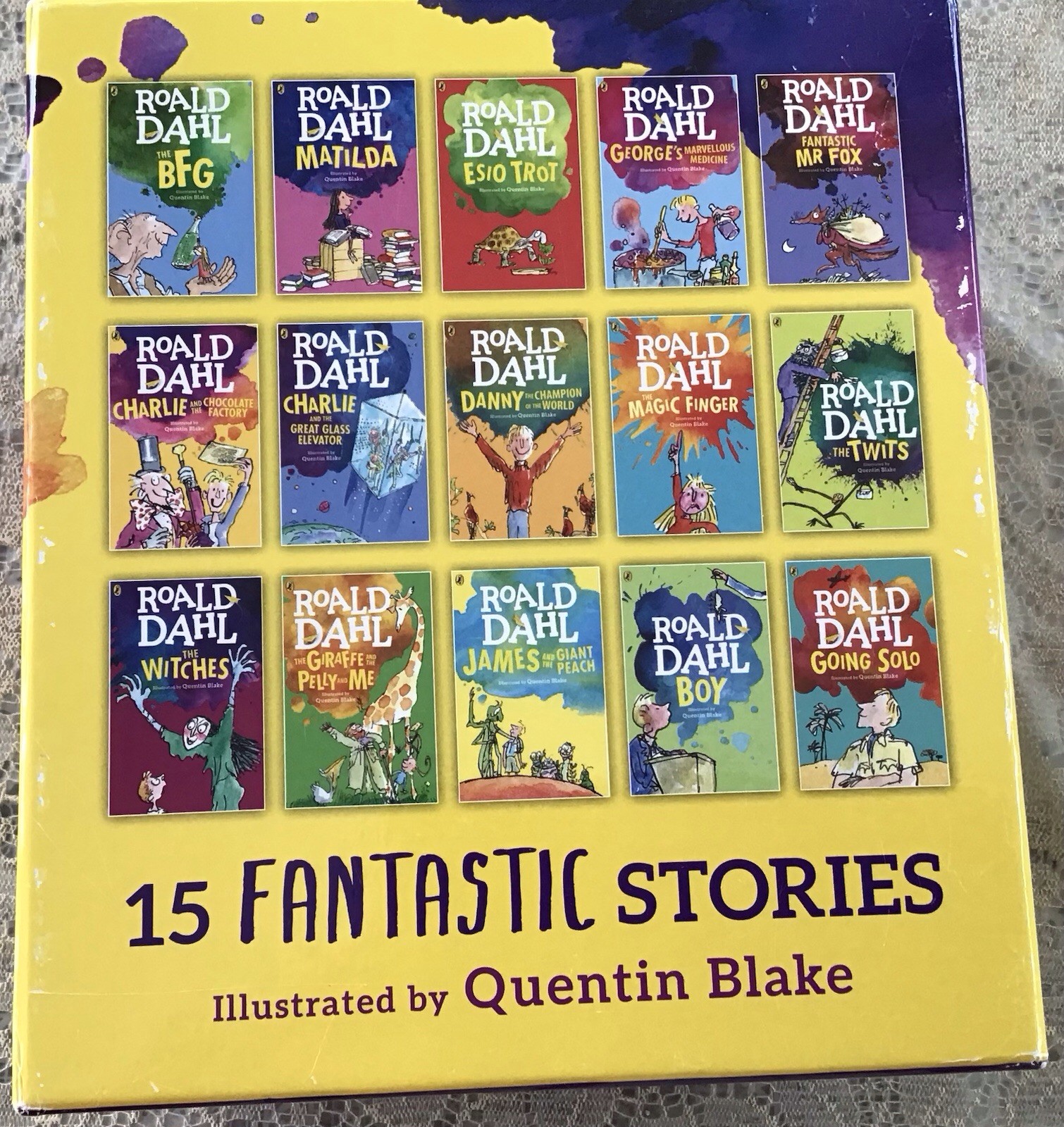 ROALD DAHL COLLECTION 15 Book Box Set