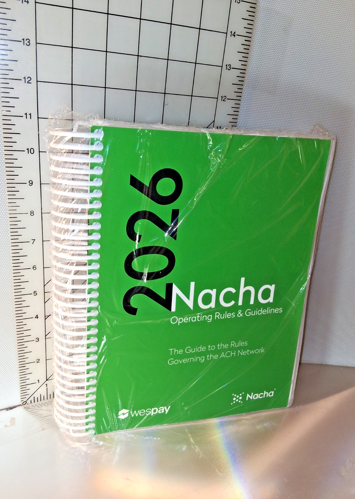 2026 Nacha Operating Rules & Guidelines Paperback – January 1, 2026,Spiral Bound