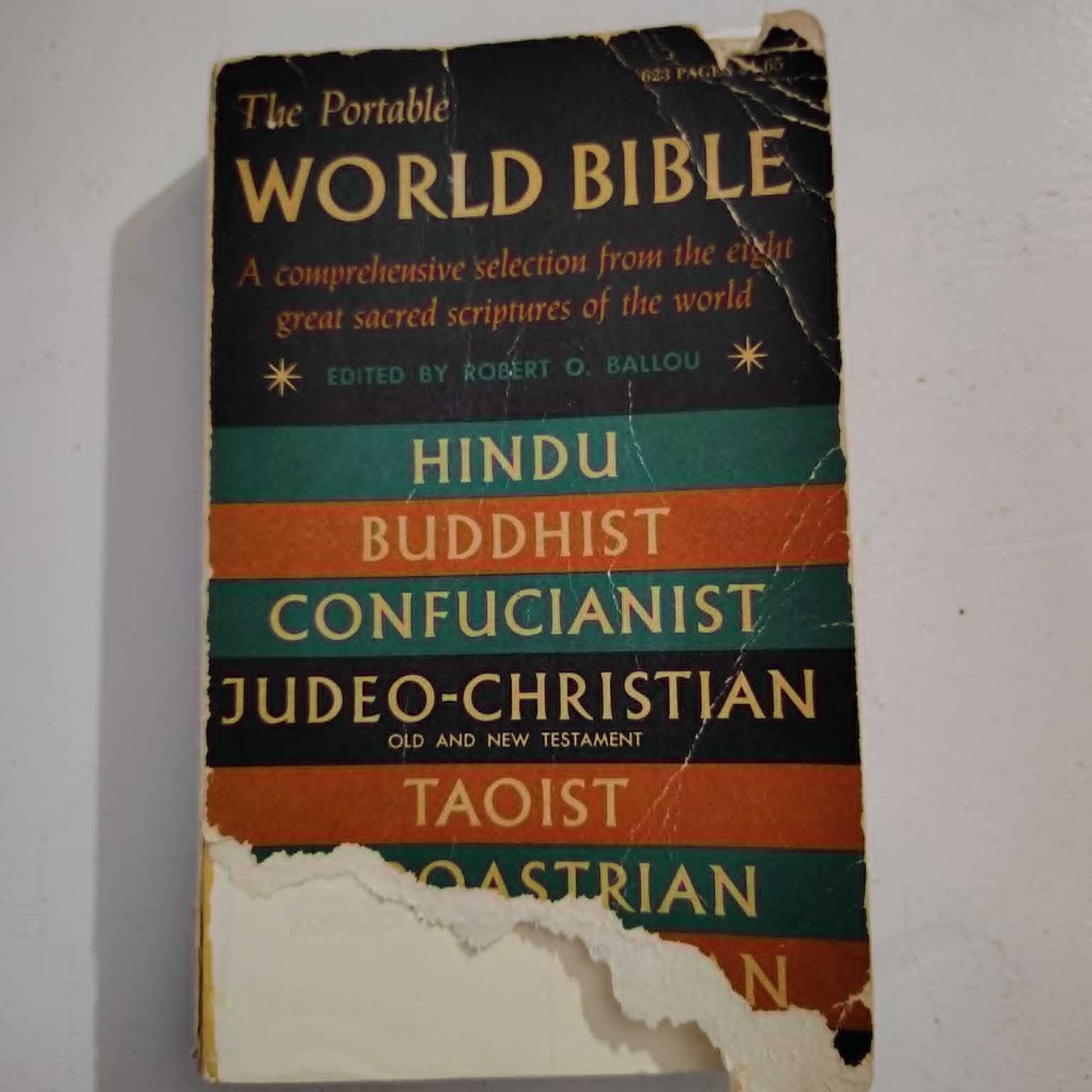 The Portable World Bible Robert O. Ballou Religious Texts Viking Press