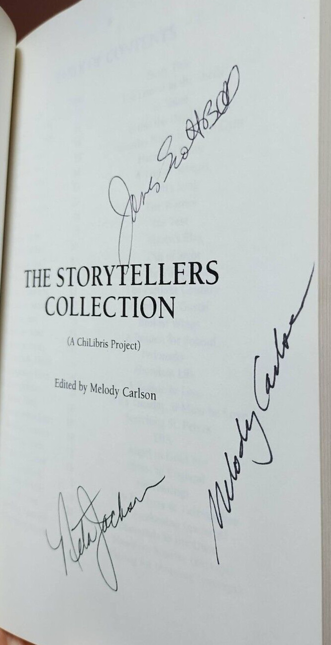 Storytellers Collection ARC Signed 14 Authors Jenkins Blackstock Hunt Alcorn Car
