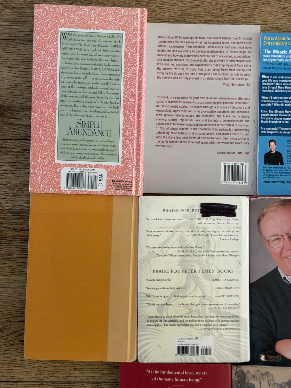 Self Help Book Lot 11 Miracle Morning Dalai Lama Mindfulness Happiness