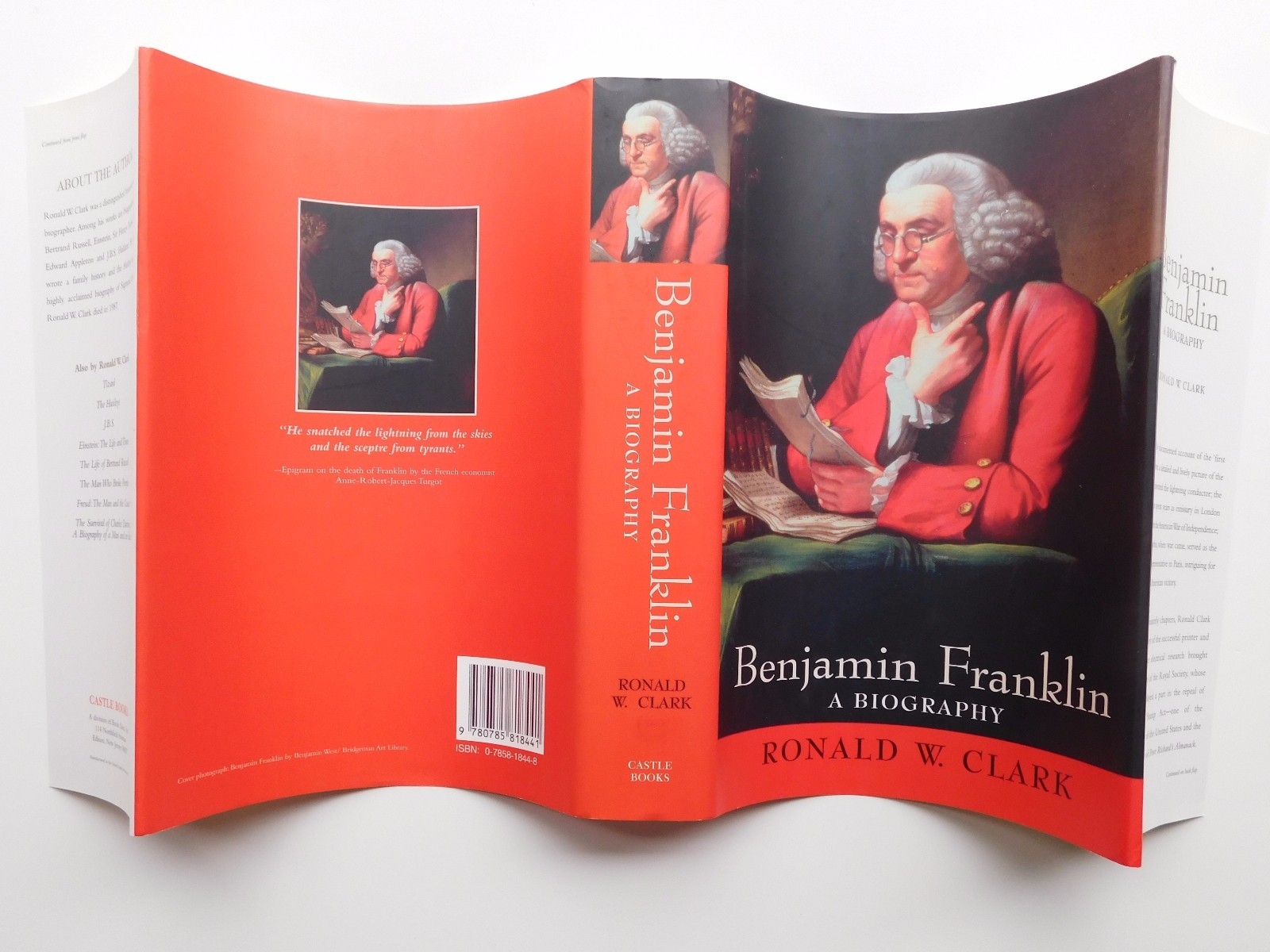 — A Biography by Ronald Clark 2004 Hardcover 520 pages Unread