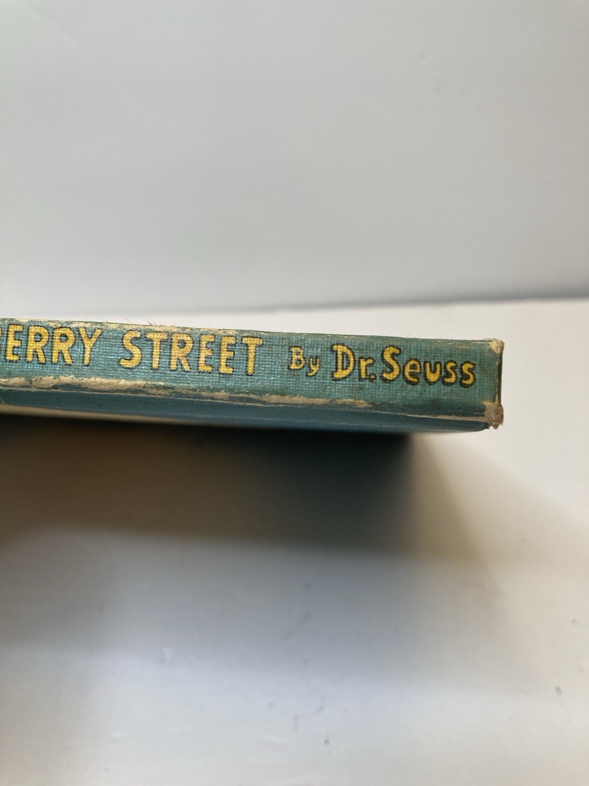 Dr. Seuss And To Think That I Saw It On Mulberry Street Book Club Edition