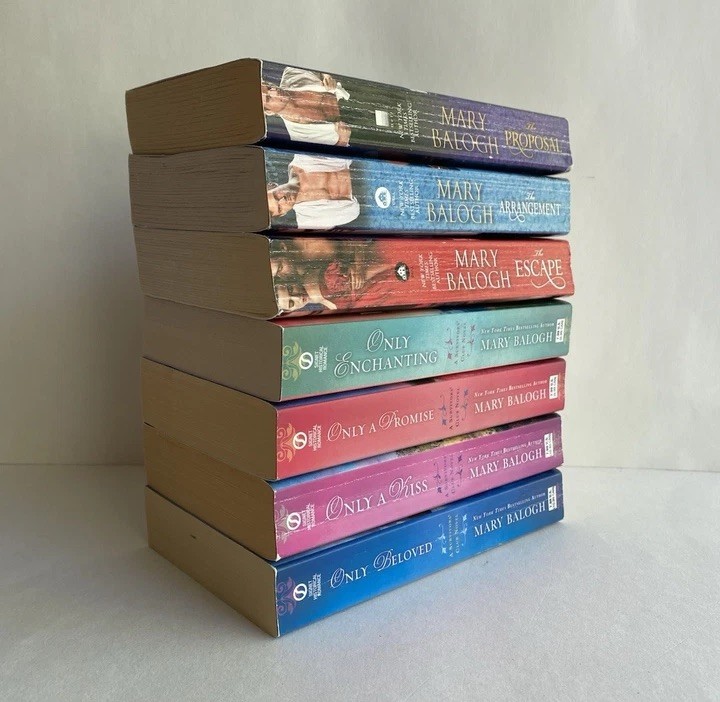 Mary Balogh Lot of 7 Complete Survivor’s Club MMPs THE PROPOSAL, ARRANGEMENT