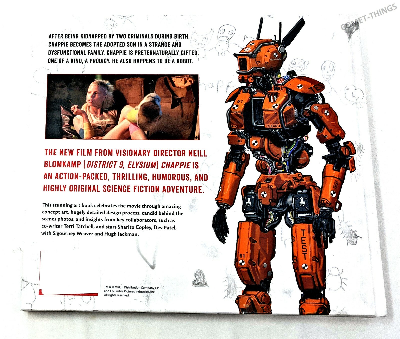 Chappie ~ The Art of the Movie LIKE NEW & SEALED