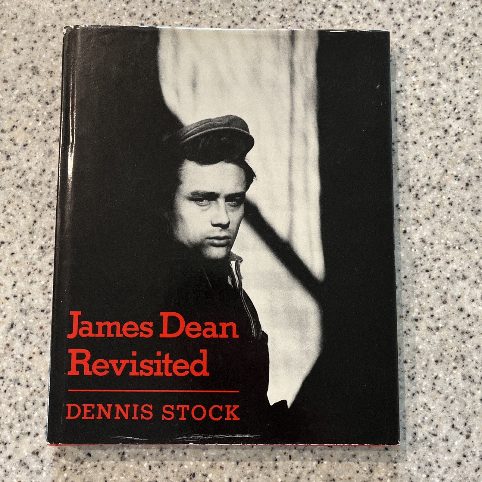 James Dean Revisited Hardcover, by Dennis Stock- good w/DJ 1978 The Viking Press