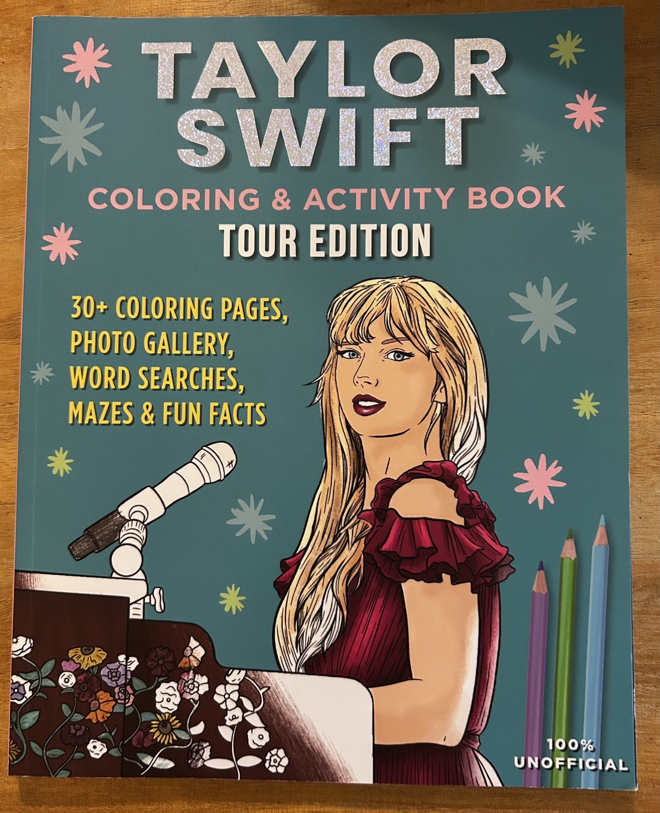 Taylor Swift Coloring & Activity Book Tour Edition Eras Tour Thunder Bay Press