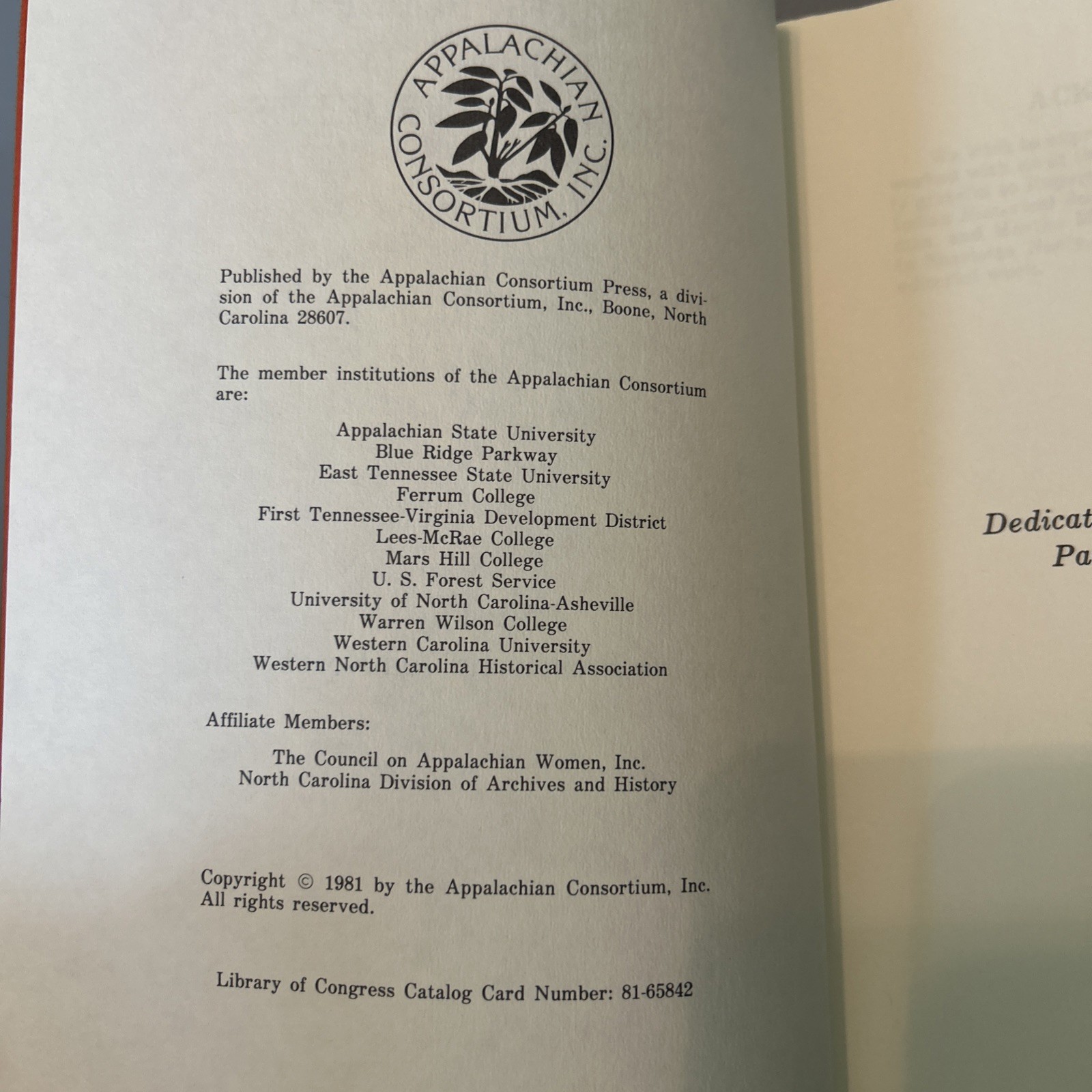 The Cherokee Perspective Edited By Laurence French & Jim Hornbuckle PB 1981