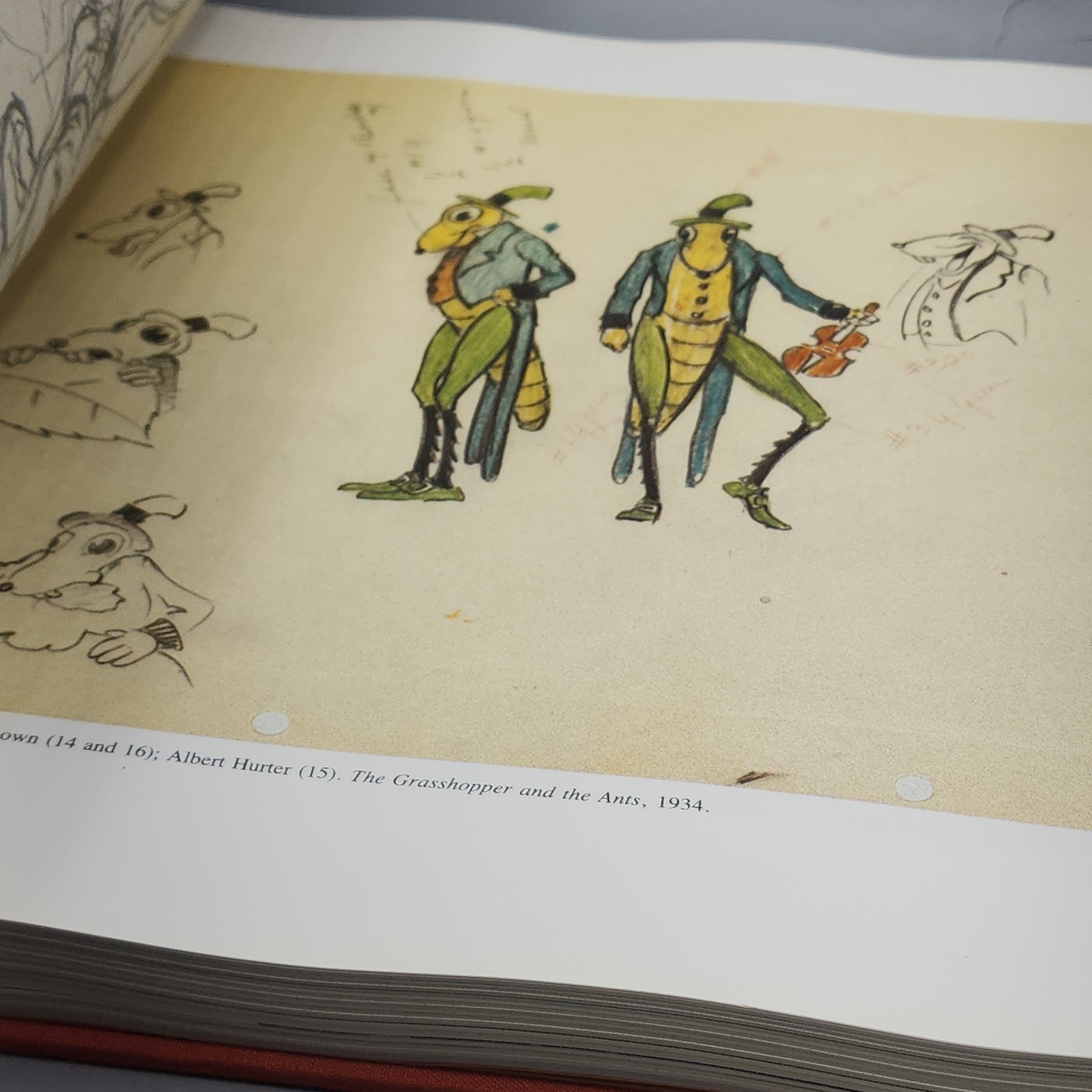 Treasures of Disney Animation Art by Robert Abrams First Edition Vintage HC DJ