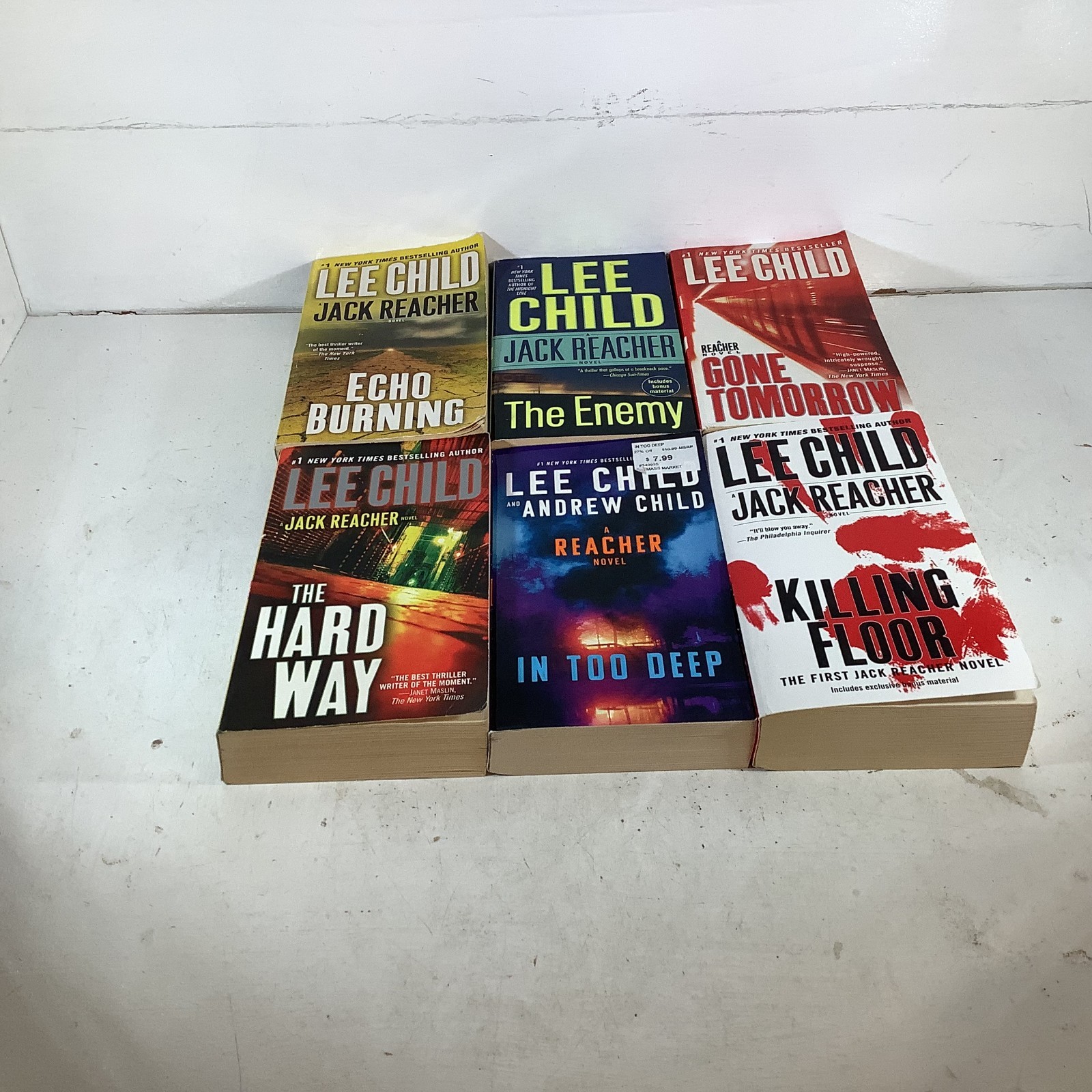 Lee Child Jack Reacher Complete Series 1-30 PB VG+