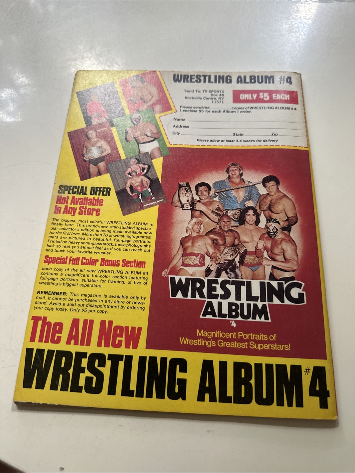 The Wrestler Magazine ~ December 1981 ~ Dusty Rhodes: The American Dreams Recurr