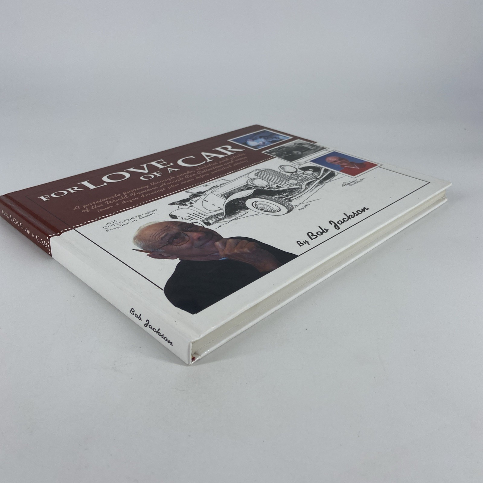 For Love of a Car Harrah Collection Bob Jackson Signed Coffee Table Book HC