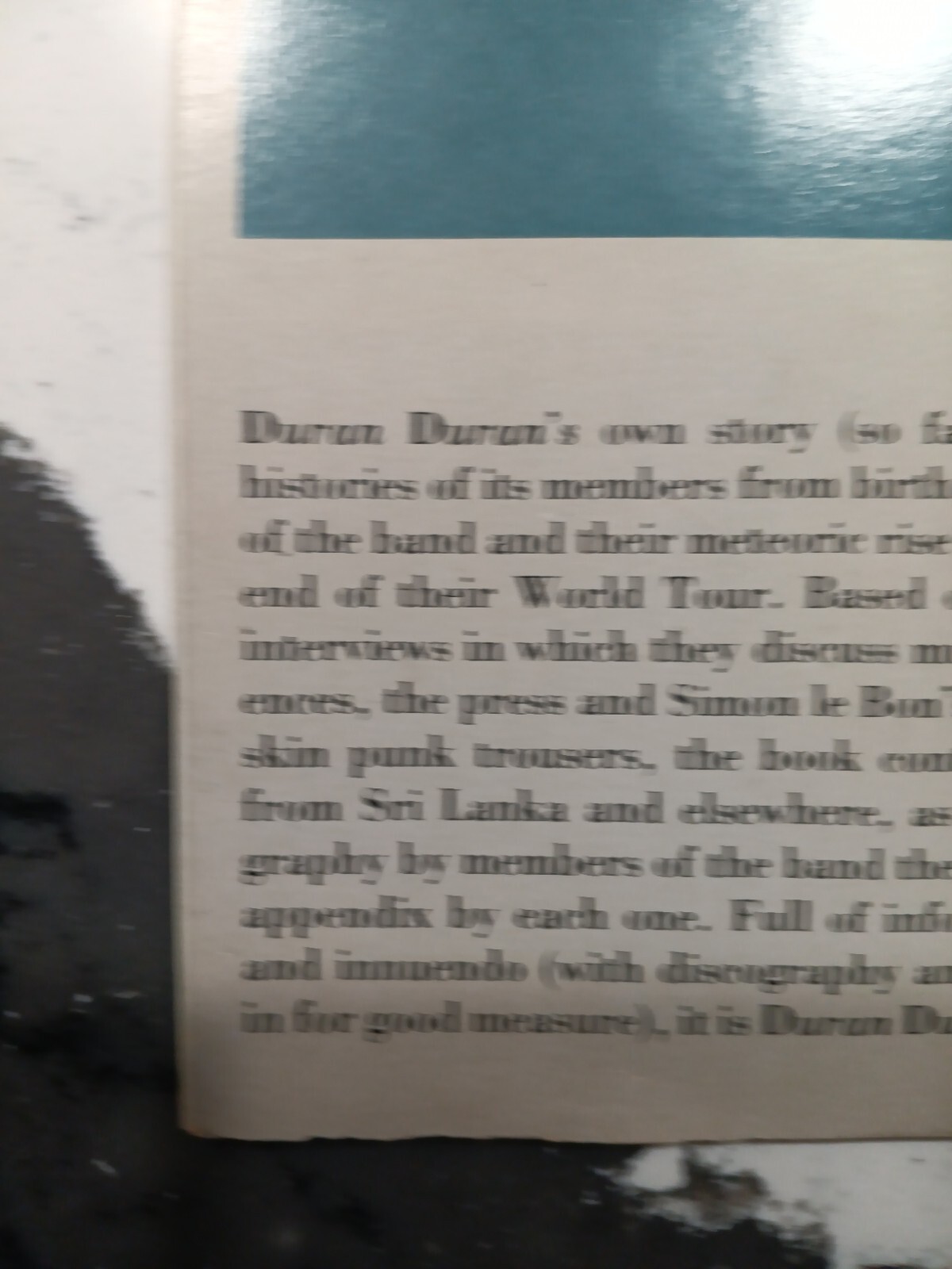 1982 Duran Duran Their Story 32 Page Book Kasper de Graff Malcolm Garrett T300