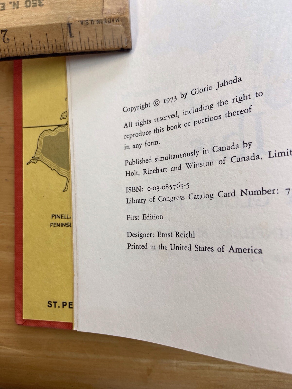 RIVER of the GOLDEN IBIS by Jahoda (1973 First, HC/DJ) Hillsborough River, FL