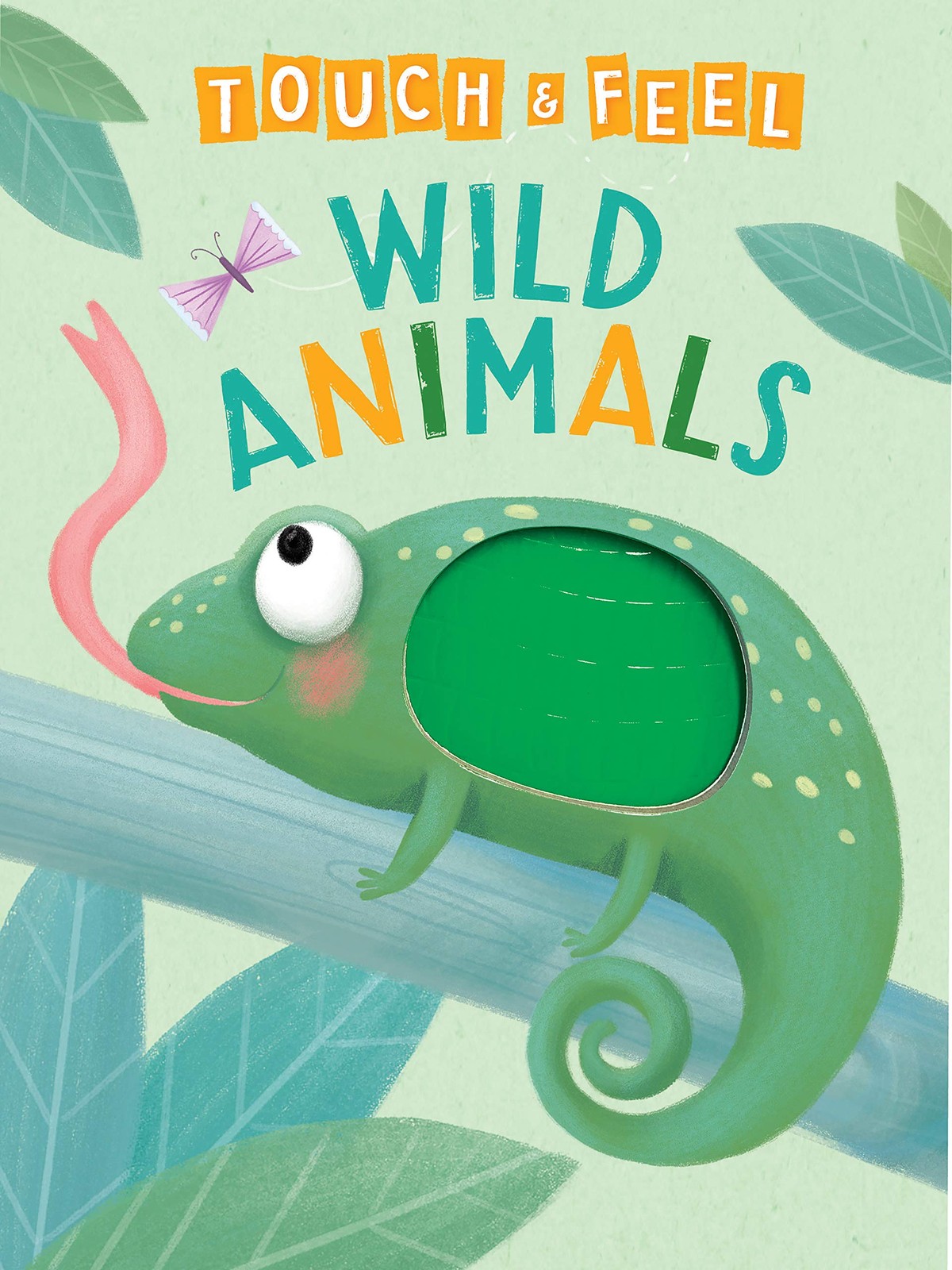 Wild Animals: A Touch and Feel Book – Children’s Board Book – Educational