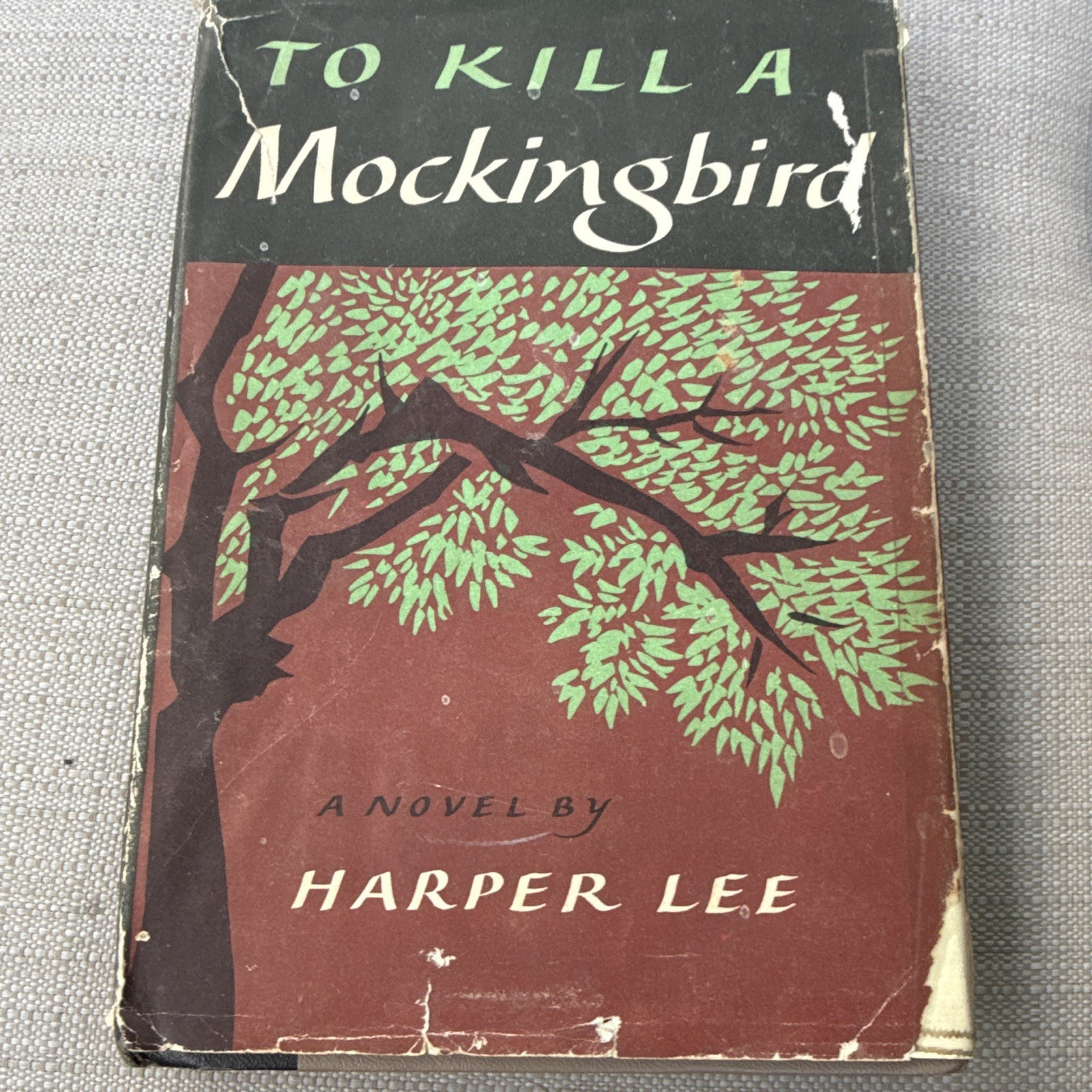 To Kill a Mockingbird Harper Lee Hardcover Book Club Edition 1960 Dust Jacket