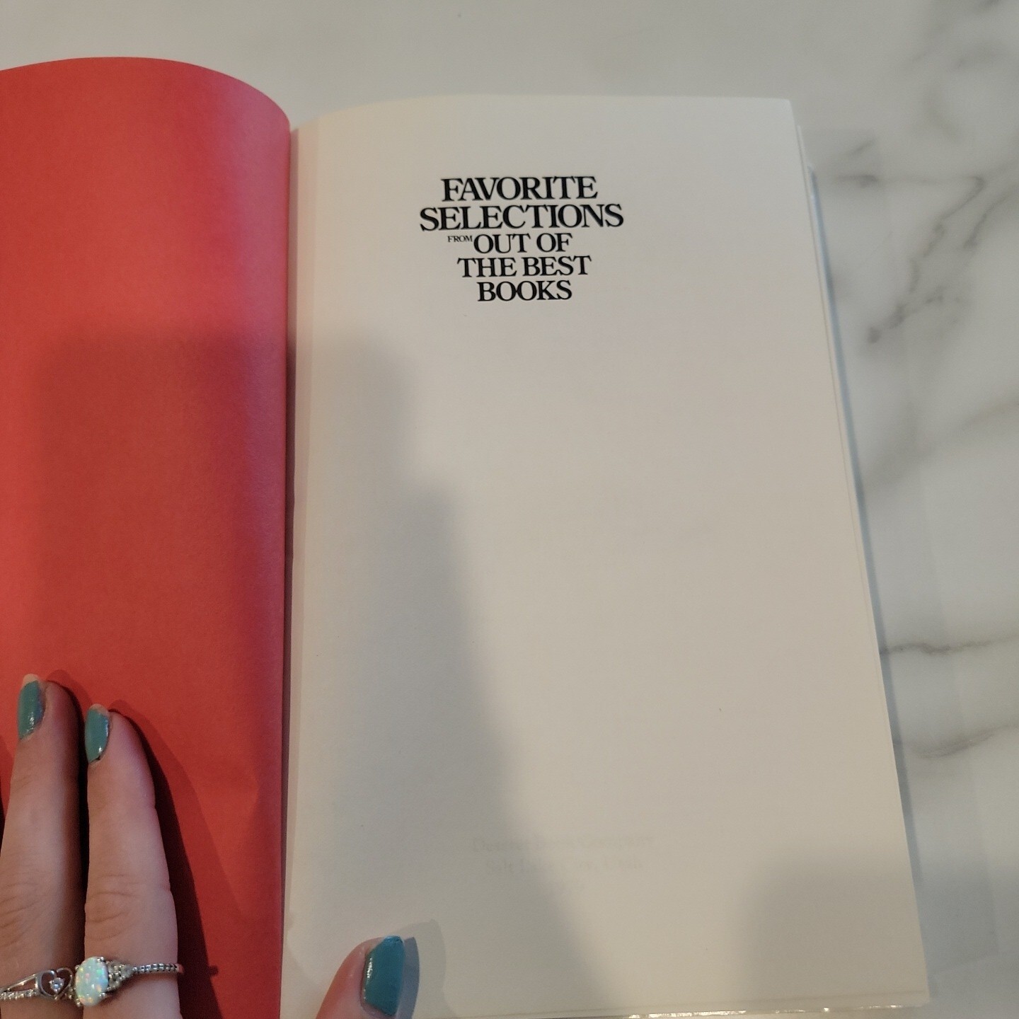 Favorite Selections from Out of the Best Books by Robert K. Thomas WORN EDGES