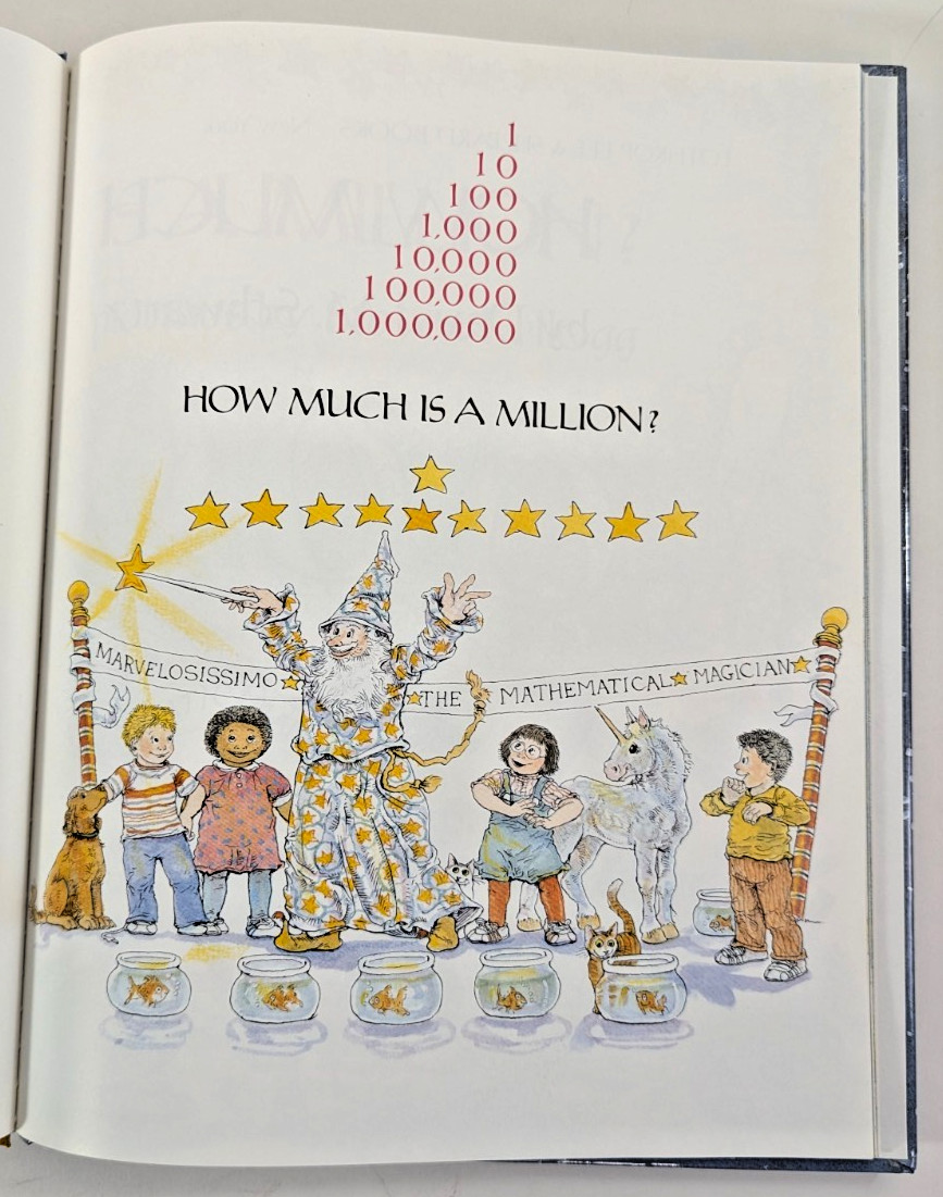 How Much Is a Million?: A – Hardback By Schwartz, David M. – Excellent