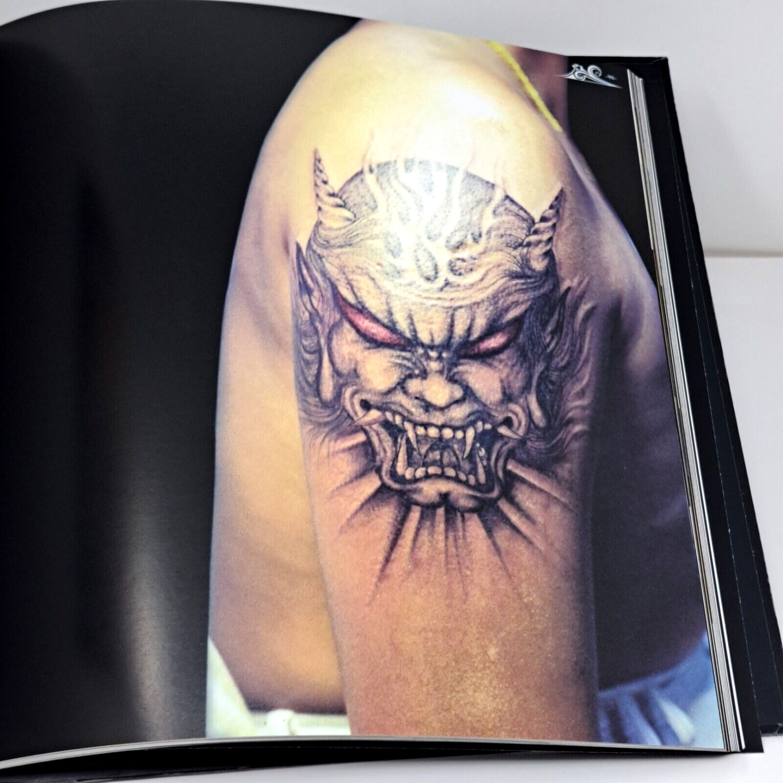 2003 Fright Tattoo Art Book By Andy Shou 190 pages Jiang Hai Kong Jian w/ Sleeve