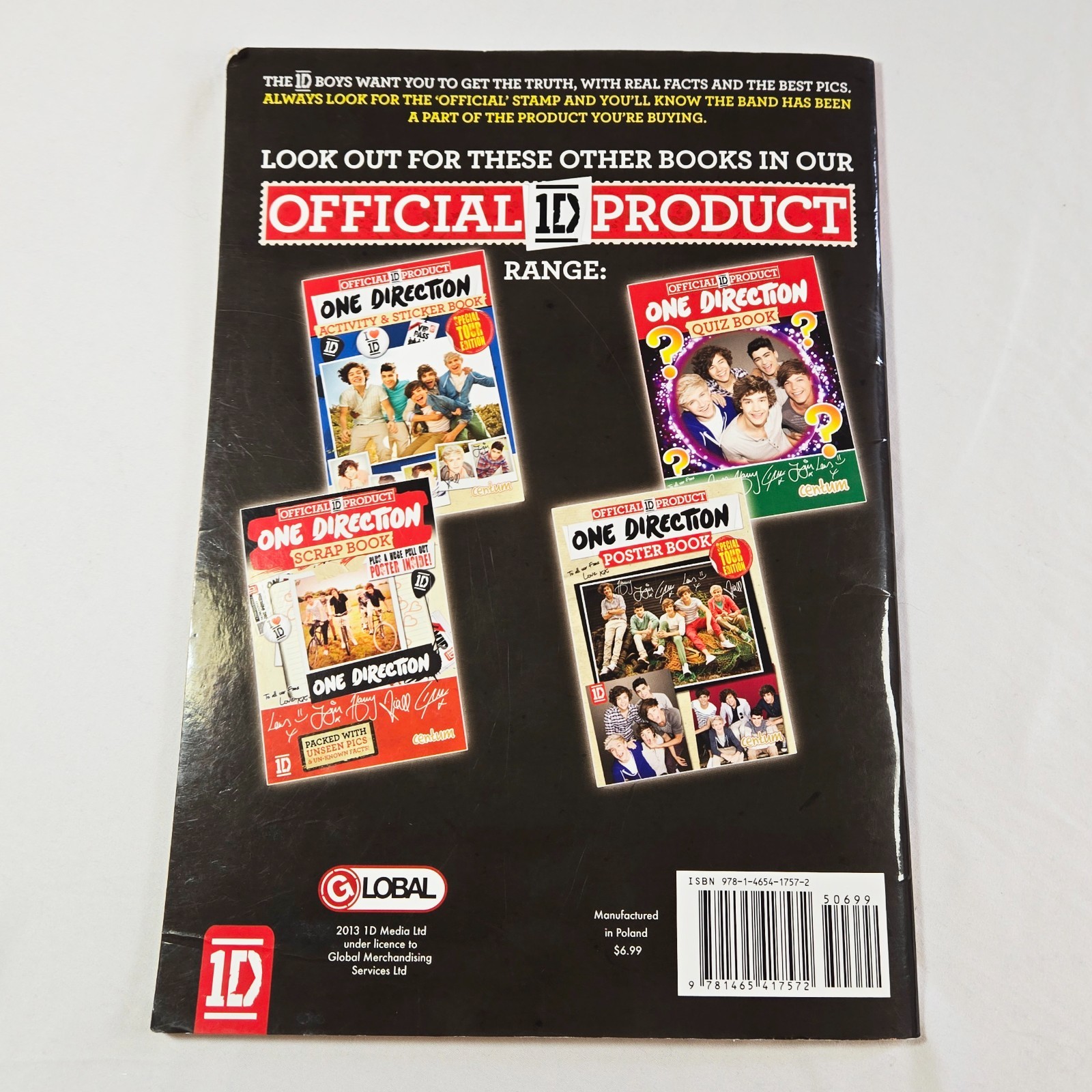 Official One Direction Activity Sticker Book Special Tour Edition Harry Styles